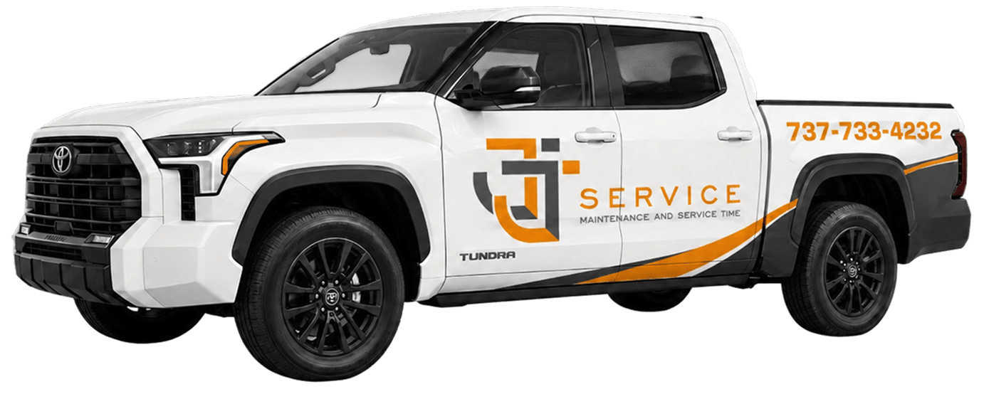 JJ Services truck — Austin TX